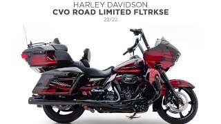 2022 HarleyDavidson CVO Road Limited FLTRKSE  Ultimate Touring Motorcycle Review [upl. by Atsilac]