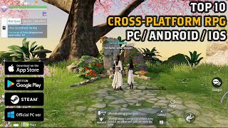 TOP 10 New Crossplatform RPG for Android  iOS  Mobile  PC 2024 [upl. by Pomona]