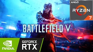 Battlefield 5 on RTX 3060 6GB Laptop DXR Enabled [upl. by Ashil512]