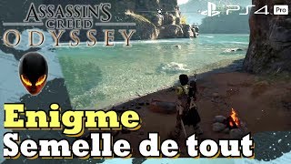 ASSASSINS CREED ODYSSEY Ostracon à Énigme  Semelle de tout  Localisation [upl. by Neerac]