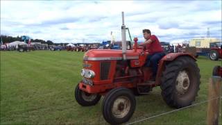 Nairn Show Kinnudie Farm Auldearn 30072016 Vintage Tractor Display [upl. by Cleveland909]