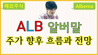 ALB 알버말  Albemarle Corporation 주가 향후 흐름과 전망 [upl. by Karie]