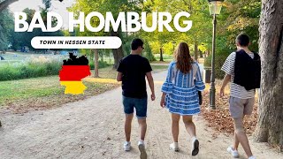 Bad Homburg Germany City Walking amp Kurpark Activities 4K UHD [upl. by Atinomar]