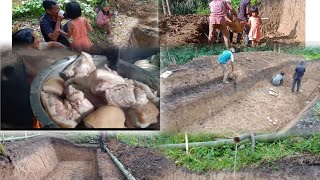 Ep 2 New Fishery 🐠 Pond Diggings Completed ToviSwuVlog [upl. by Tehc]