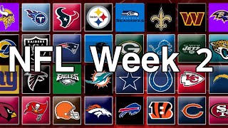 NFL Football Week 2 Picks amp Predictions 2024 [upl. by Wakefield565]