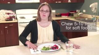 Adult Down Syndrome Center Education Video – A Healthy Pace for Eating [upl. by Myca]