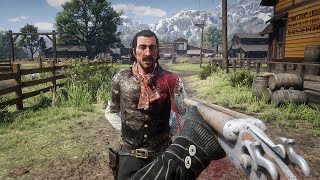 Red Dead Redemption 2  Punishing Dutch Van Der Linde for 10 Minutes 1 [upl. by Gilberto]