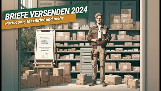 Briefe versenden in 2024 So gehts Portocode Maxibrief und mehr [upl. by Vins]