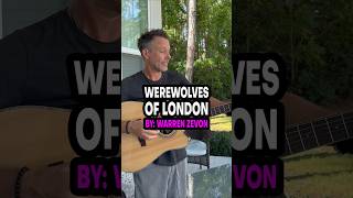 Werewolves of London by Warren Zevon  East Guitar Lesson [upl. by Neztnaj879]