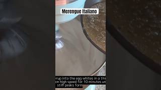 Italian meringue cake bizcocho torta baking bakingrecipes cakerecipe cakedecorating eggs [upl. by Marci]