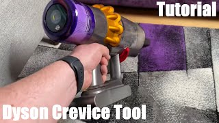 Dyson Crevice tool  Dyson V15 detect vacuum cleaner overview [upl. by Emili323]