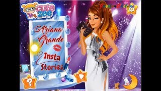 Ariana Grande Instagram Stories  Video Play  Girls Games Online  Dress Up Games [upl. by Vescuso]