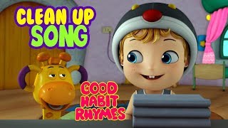 Clean Up Kids Song for preschool and Kindergarten  Infobells [upl. by Astto102]