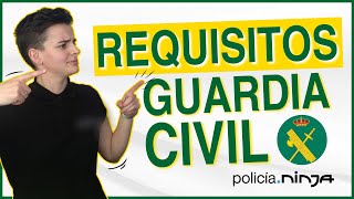 REQUISITOS para OPOSITAR a GUARDIA CIVIL 🧐🟢 [upl. by Anahsirk]