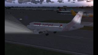 Tunisair الخطوط التونسية A 319 TSIMO full power take off in Hamburg EDDH [upl. by Anifur]