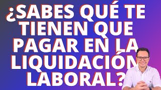 🔴INDEMNIZACIÓN POR NO PAGO DE LIQUIDACIÓN LABORAL  DEMANDA POR NO PAGO DE LIQUIDACIÓN LABORAL🔴 [upl. by Seabury629]