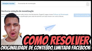 Originalidade de Conteúdo Limitada  Como Resolver [upl. by Enorahs]