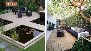 100 Simple Small Backyard Ideas  Beautiful Backyard Landscaping [upl. by Bohannon]