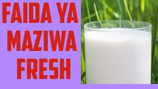 faida ya kunywa maziwa fresh asbuh [upl. by Krid]