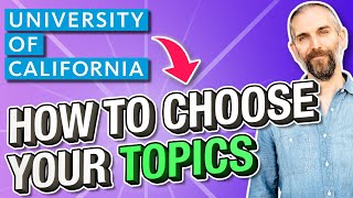 How to Write Great UC Personal Insight Questions  Essays CRASH COURSE [upl. by Silverts746]