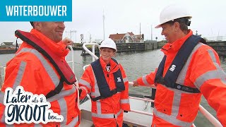 RENOVEREN van de AFSLUITDIJK  toekomstig WATERBOUWER Timo helpt [upl. by Delisle]