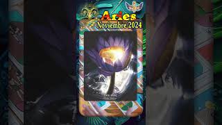 ♈ARIES NOVIEMBRE 2024  ¿Que viene para ti a través del Tarot♈ [upl. by Leontyne]