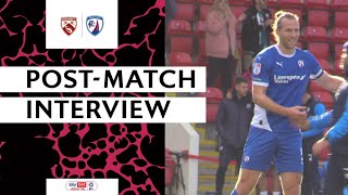 INTERVIEW  Jamie Grimes postMorecambe [upl. by Rianna842]