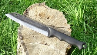 Terava Skrama bush knife  Preview and Field Test [upl. by Eatnad]