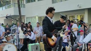 Jason Newsteds Chophouse Band at Miami Art Festival FRAME at the Sagamore Hotel December 2018 [upl. by Ylloh757]