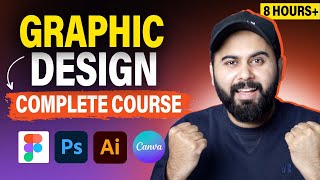 Graphic Design Full Course  Learn Graphic Design from Beginner to Advanced [upl. by Eessej941]