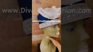 Donna Vinci H13425 navy blue hat [upl. by Nohsauq]