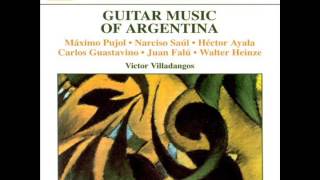 Victor Villadangos Guitar Music of Argentina Vol 1 Pujol Ayala Falú Heinze [upl. by Edlyn]