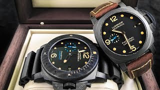 Panerai Carbotech Review – Such a Cool Watch [upl. by Anitnemelc]