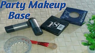 PARTY MAKEUP BASE TUTORIAL STEP BY STEP DETAIL WITH KRYOLAN BASE IN URDU amp HIND [upl. by Ahtanaram]