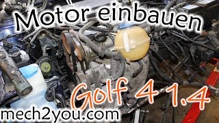 🛠️ Motor wechseln beim VW Golf 4 nach Motorschaden  Teil 5 Zylinderkopfdichtung wechseln [upl. by Kina]