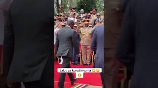 PRESIDENT RUTO PHOTO TAKING WITH KDF GENERALS [upl. by Ahsilahs490]