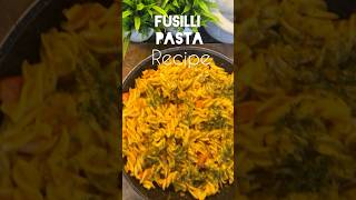 Fusilli Pasta Recipe youtubeshorts homemaderecipebyshweta shorts easyrecipe pastalover [upl. by Cecilia150]