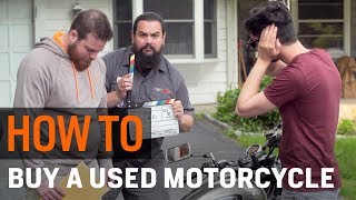 How To Buy A Used Motorcycle at RevZillacom [upl. by Ferrand]