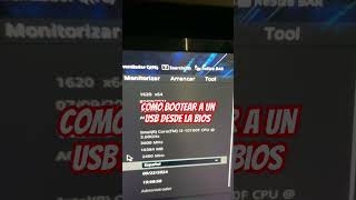 Como bootear desde la bios a un pendrive pcs hardware [upl. by Yasmeen]