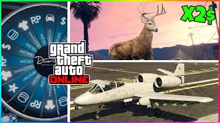 Neue MEGA Eventwoche x2 Geld und Update in GTA 5 ONLINE❗️Neues Casino Auto amp Geld verdienen GTA 5 [upl. by Leora268]