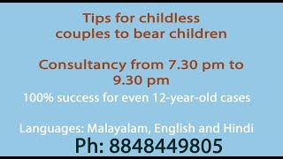 Avail this consultancy session on tips for childless couples to have children [upl. by Ernaline]