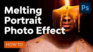 How to Create a Melting Portrait Photo Effect in Photoshop [upl. by Acimat]