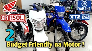 Budget friendly na Motor pang Off road  Honda XR150L vs Yamaha XTZ 125  Price update CRISRIDE [upl. by Creighton]