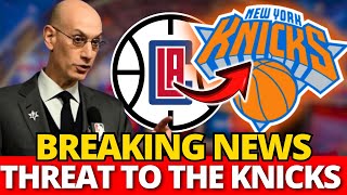 BIG IMPACT A THREAT FROM THE CLIPPERS AGAINST THE KNICKS NEW YORK KNICKS NEWS TODAY [upl. by Eltsyrhc776]