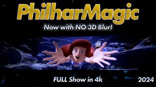 Mickeys PhilharMagic Magic Kingdom FULL Show in 4k  No 3D Blur  Walt Disney World 2024 [upl. by Hakym222]