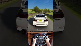 Mitsubishi Lancer Evolution VI Startup amp Testdrive shorts [upl. by Dnomyaw]