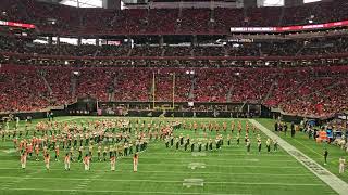 Florida AampM Marching Band Falcons vs Saints halftime show  💯 💯 💯 [upl. by Waneta599]