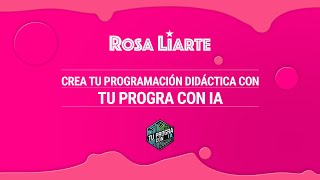 Cómo Crear tu Programación Didáctica con IA  Tutorial de Tu Progra con IA [upl. by Gnouhk]