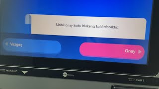 Türkiye İş Bankası ATMden Sim Kart Blokesi Nasıl Kaldırılır [upl. by Nerahs]