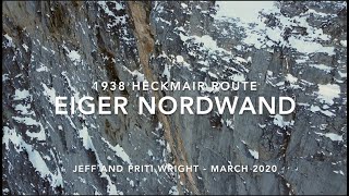 Eiger  Heckmair Route  Climbing the Nordwand [upl. by Cartwell]